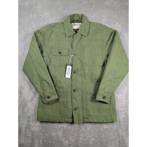 Alpine Design Chore Coat Womens Size XS Green Quilted Lined Barn Work Utility